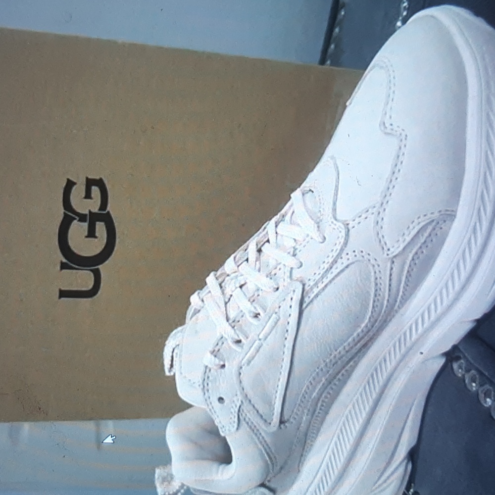 Ugg suede leather running shoes